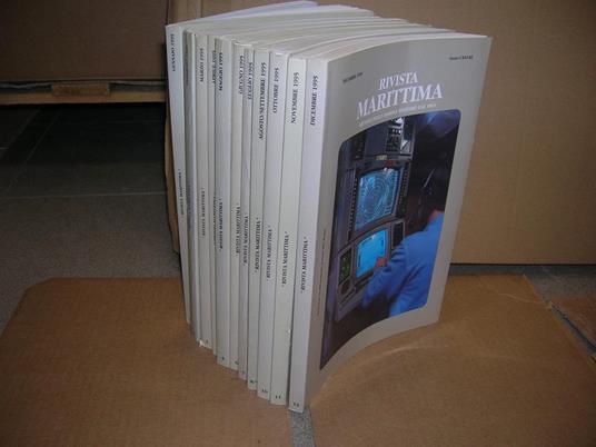 Rivista Marittima. Annata Completa 1995. 11 Fascicoli - copertina
