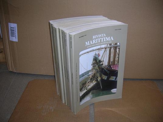 Rivista Marittima - Annata Completa 1998 - 11 Fascicoli - copertina