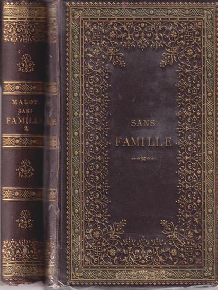 Sans Famille. Hector Malot. 1894. 2 Voll. (F4) - Hector Malot - copertina