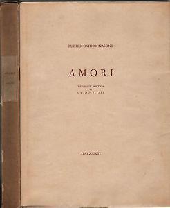 Amori - P. Nasone Ovidio - copertina