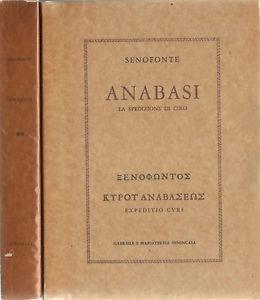 Anabasi - Senofonte - copertina
