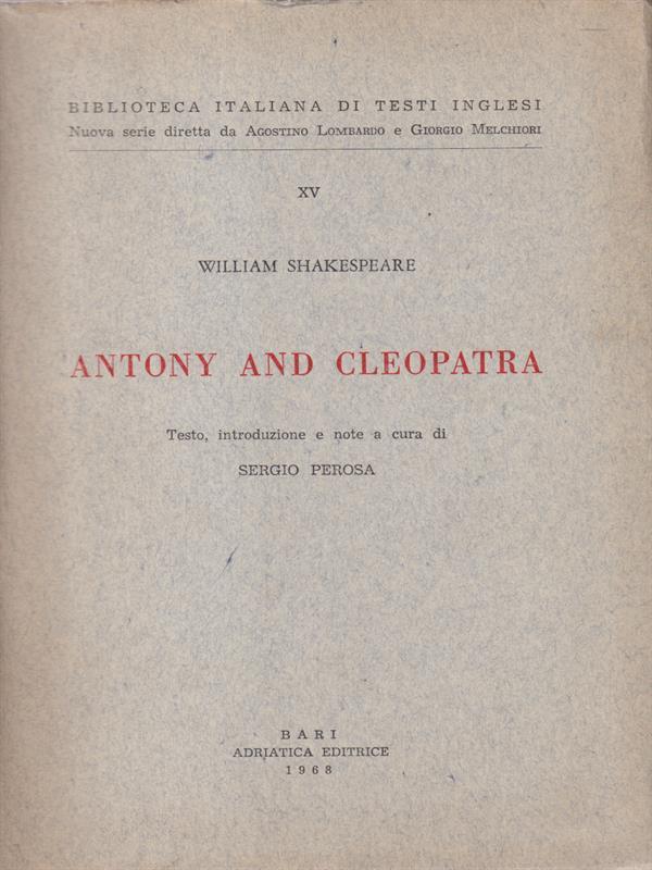 Antony and Cleopatra