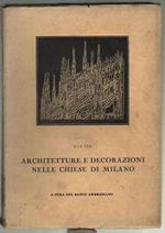Architetture E Decorazioni Nelle Chiese Di Milano