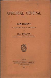 Armorial general - Henri Rolland - copertina