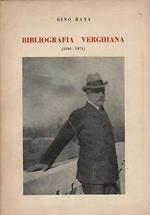 Bibliografia verghiana. 1840-1971
