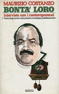 Bontà loro - Maurizio Costanzo - copertina