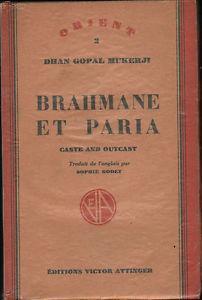 Brahmane et Paria - Gopal Mukerji Dhan - copertina