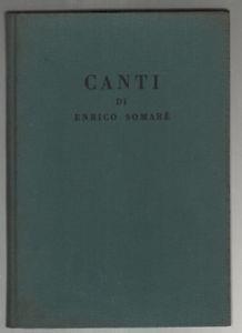 Canti di Enrico somaré - copertina