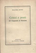 Critici e poeti