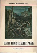 Elegie Liguri E Altre Poesie. Copia autografata