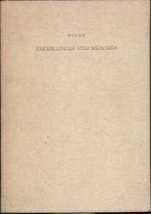 Erzahlungen und Marchen - Oscar Wilde - copertina