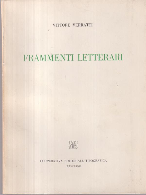 Frammenti letterari