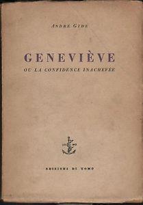 Genevieve - André Gide - copertina
