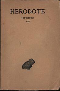 Histoires livre VIII - Erodoto - copertina