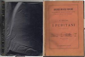 I puritani - Vincenzo Bellini - copertina