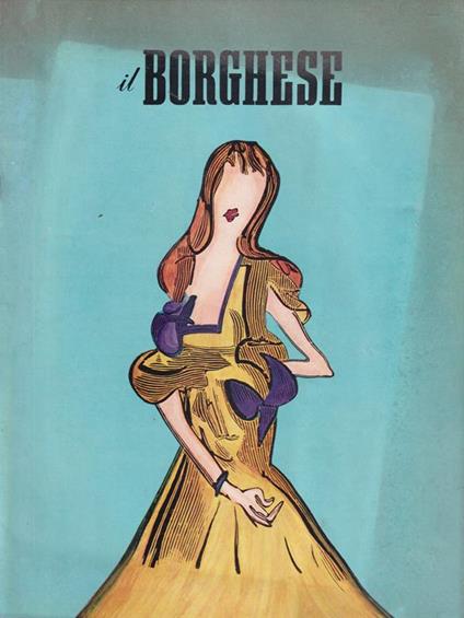 Il Borghese 12 marzo 1960 anno XI. Vol.VII - copertina
