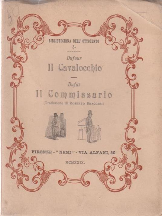 Il cavalocchio - commissario - Arnaud Dufour - copertina