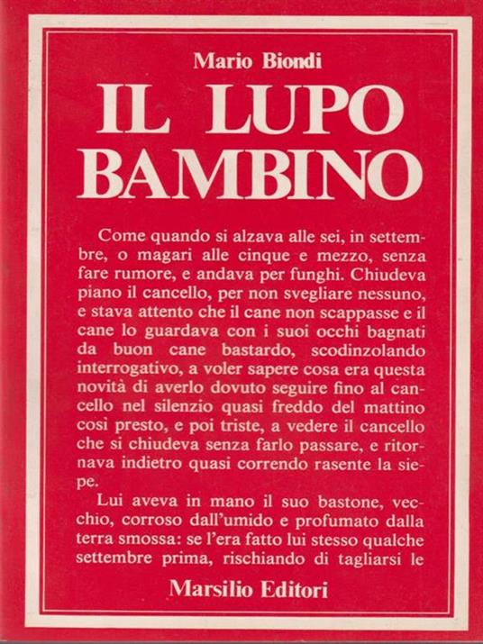 Il Lupo bambino - Mario Biondi - copertina