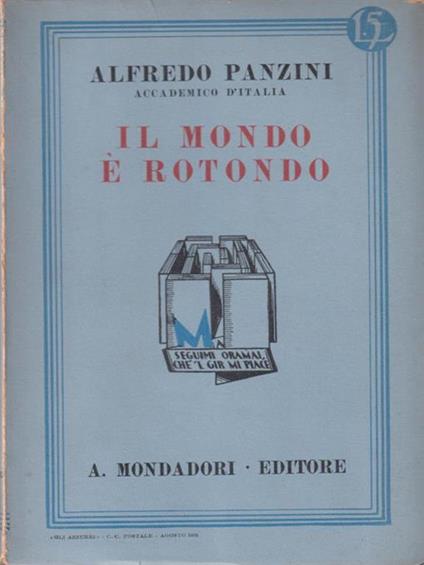 Il mondo é rotondo - Alfredo Panzini - copertina