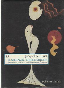 Il silenzio delle sirene - Jacqueline Risset - copertina