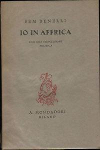 Io in Africa - Sem Benelli - copertina