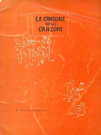 La canzone delle canzoni - Roberto Minervini - copertina