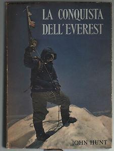 La conquista dell'everest - John Hunt - copertina