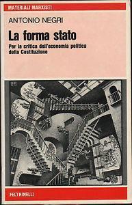 La forma stato - Antimo Negri - copertina