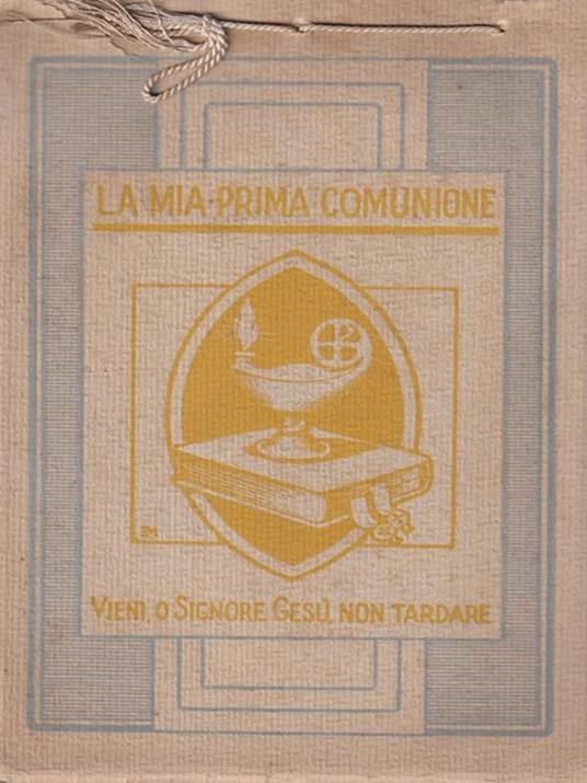La mia prima comunione -   - copertina