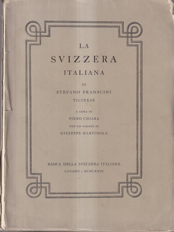 La Svizzera Italiana