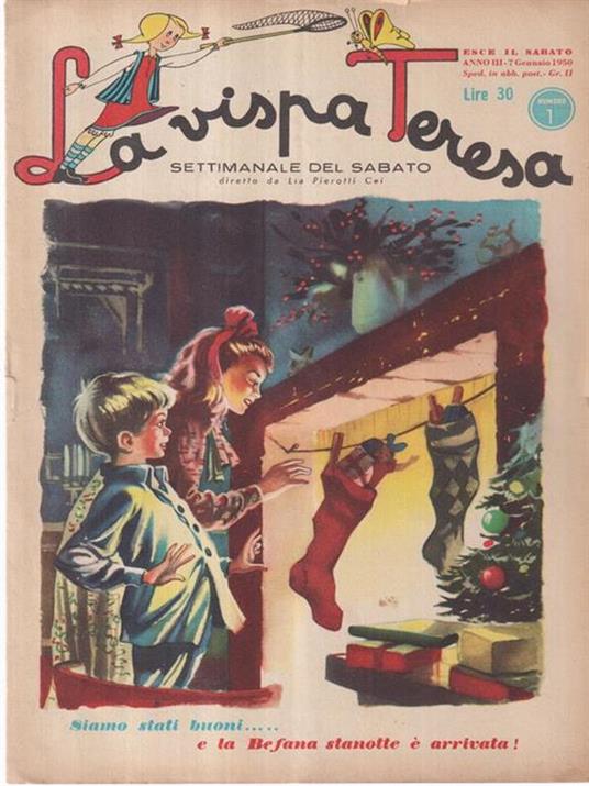 La Vispa Teresa 1950, Numeri Da 1 A 52 - copertina