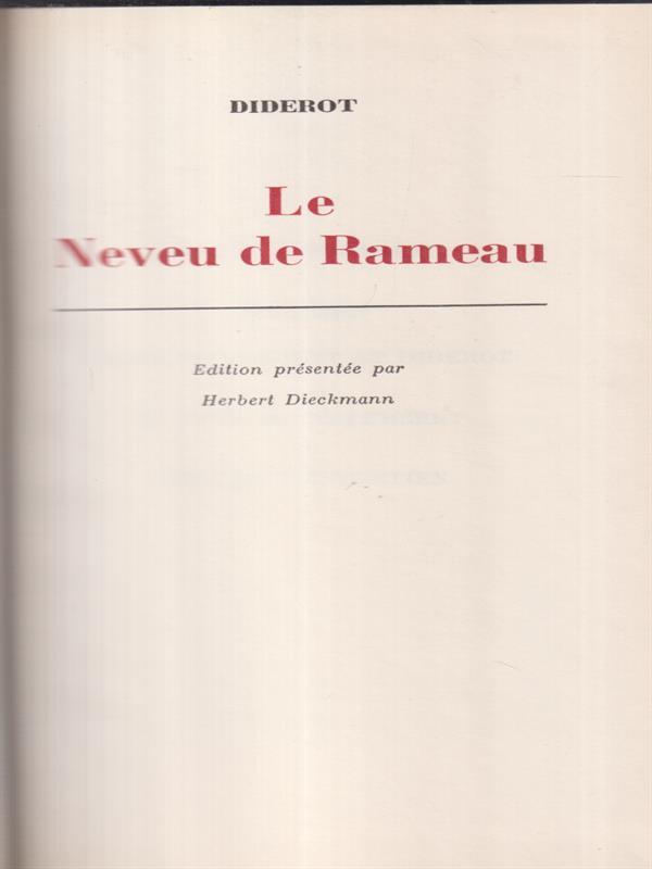 Le neveu de Rameau