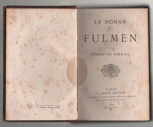 Le Roman De Fulmen - Pierre Alexis Ponson du Terrail - copertina