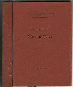 Machinae Novae - Fausto Veranzio - copertina