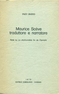 Maurice sceve traduttore e narratore
