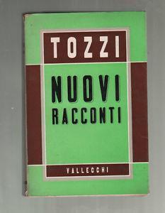 Nuovi racconti - Federico Tozzi - copertina
