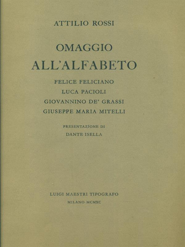 Omaggio All'Alfabeto