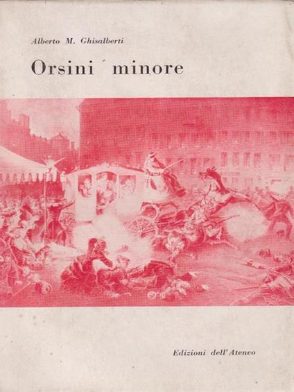 Orsini minore - Alberto M. Ghisalberti - copertina