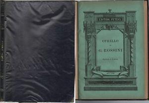 Othello - Gioachino Rossini - copertina