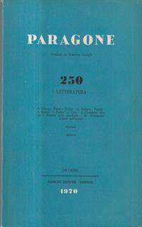 Paragone 250 anno XXI. Letteratura