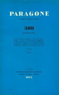 Paragone 308 anno XXVI - Letteratura