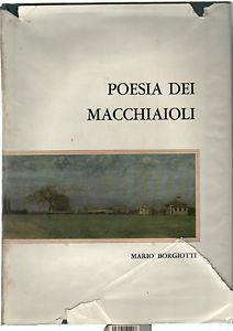 Poesia dei Macchiaioli - Mario Borgiotti - copertina