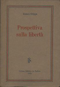 Prospettiva sulla libertà - Romeo Crippa - copertina