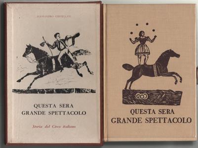 Questa sera grande spettacolo - Alessandro Cervellati - copertina
