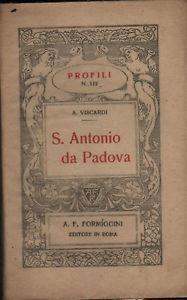 S. Antonio da Padova - Antonio Viscardi - copertina