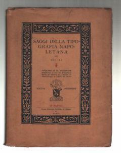 Saggi Della Tipografia Napoletana Nel Sec. Xv - Sixtus Russinger - copertina