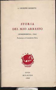 Storia del mio arresto - Gherardo Bozzetti - copertina