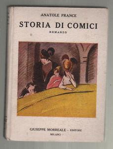 Storia di Comici - Anatole France - copertina