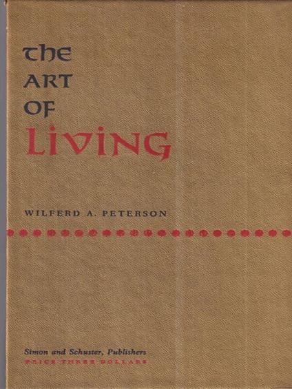 The Art Of Living - Wildered Peterson - copertina