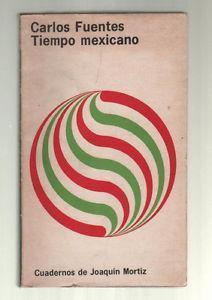 Tiempo Mexicano - Carlos Fuentes - copertina